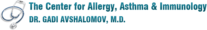 The Center for Allergy, Asthma & Immunology Dr. Gadi Avshalamov, M.D.
